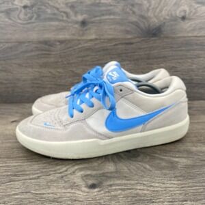 Nike SB Force 58 Phantom Skate Boarding Shoes Men's Size 8 Gray Blue DV5477-003